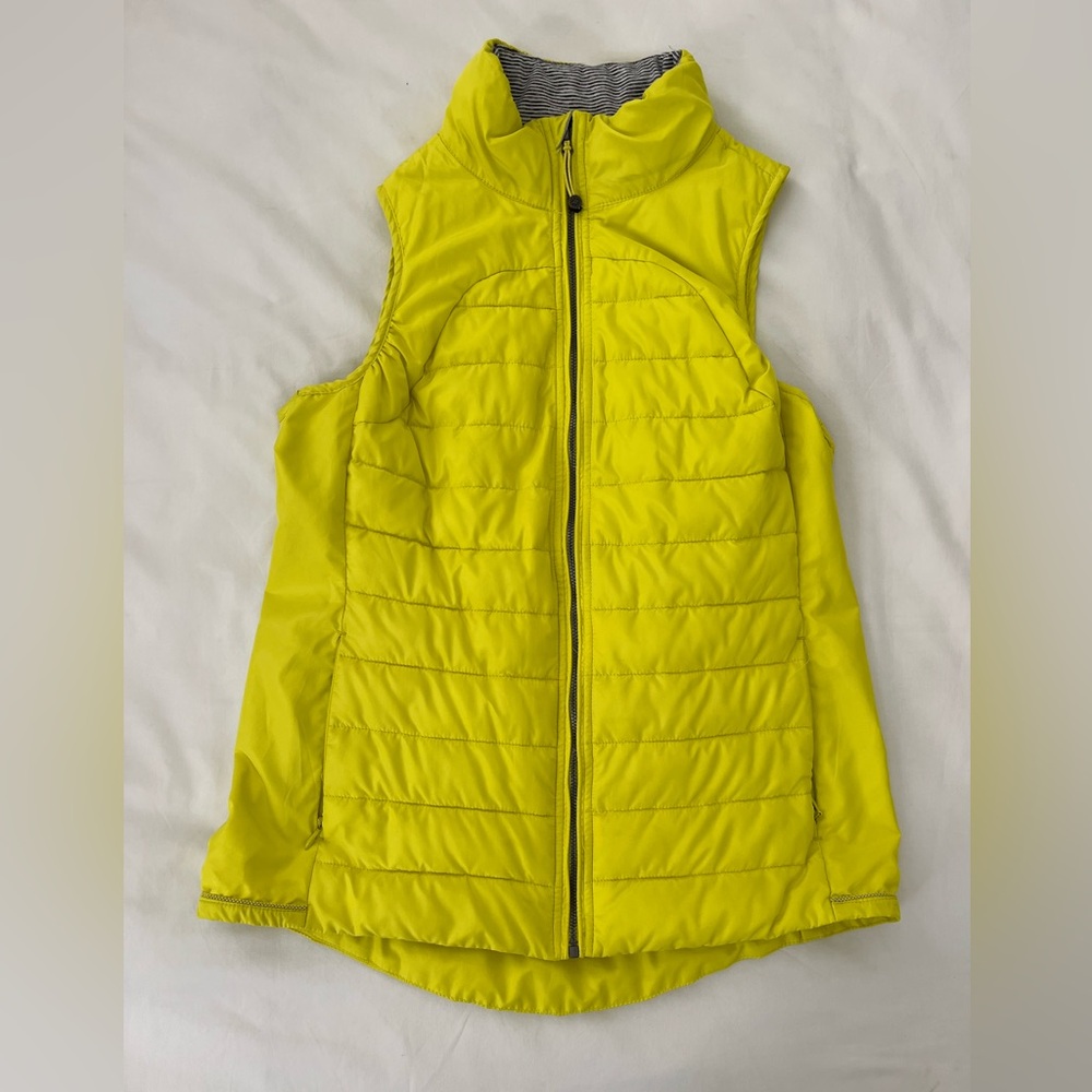 Neon Yellow Tangerine Vest